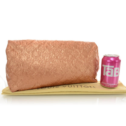Louis Vuitton Jacquard Quilted Monogram Limelight Clutch GM Rose Gold 2 of 9