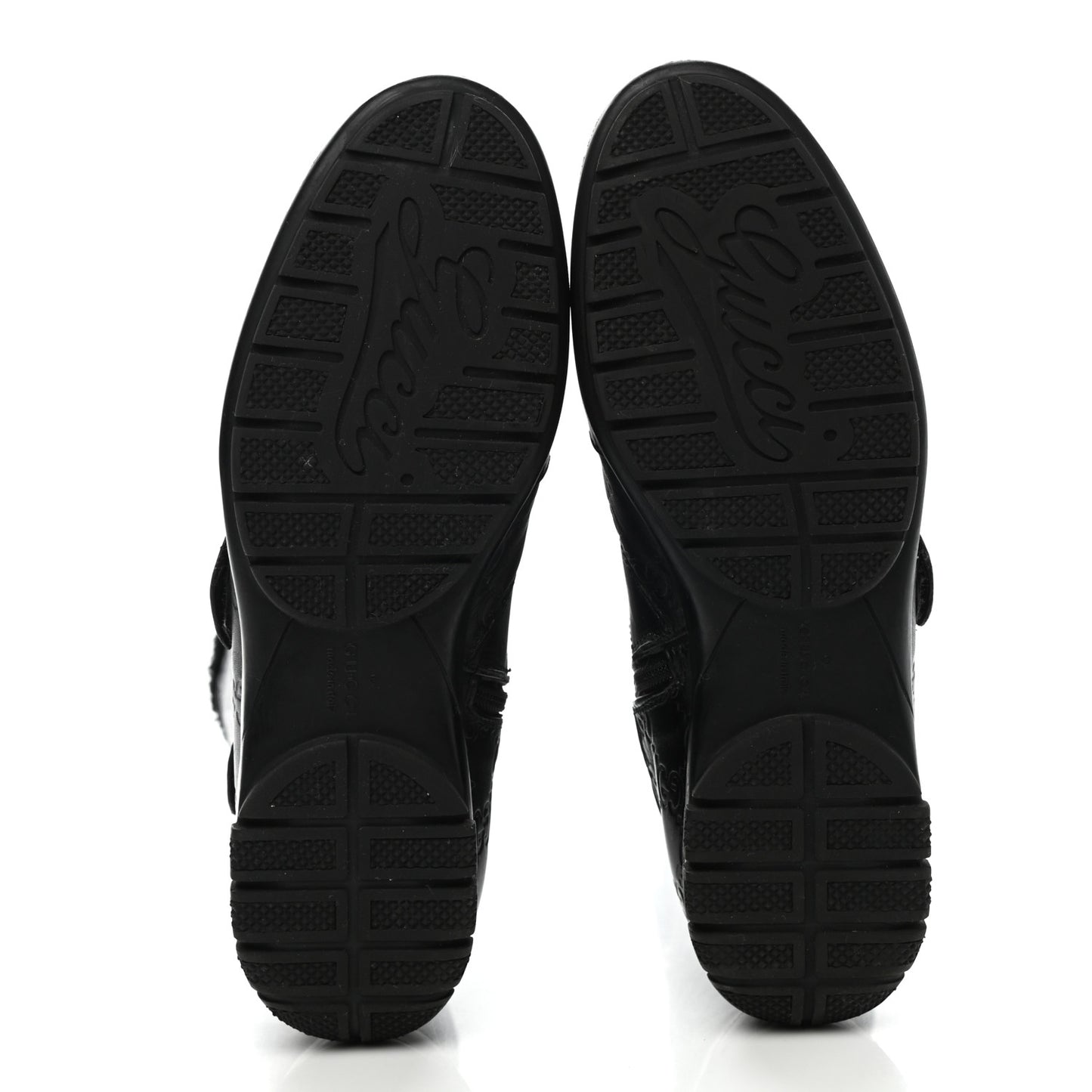 Guccissima Signature High Boots 37 Black