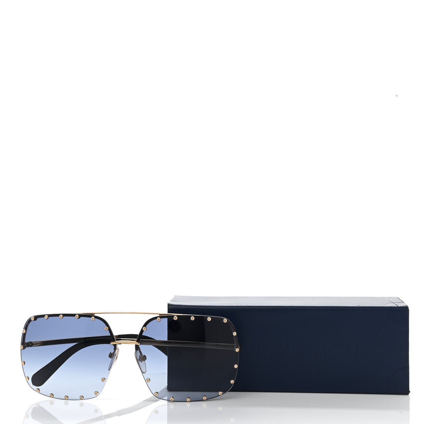 The Party Square Sunglasses Z2354W Blue