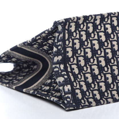Christian Dior Oblique Book Tote Blue Multicolor 6 of 10