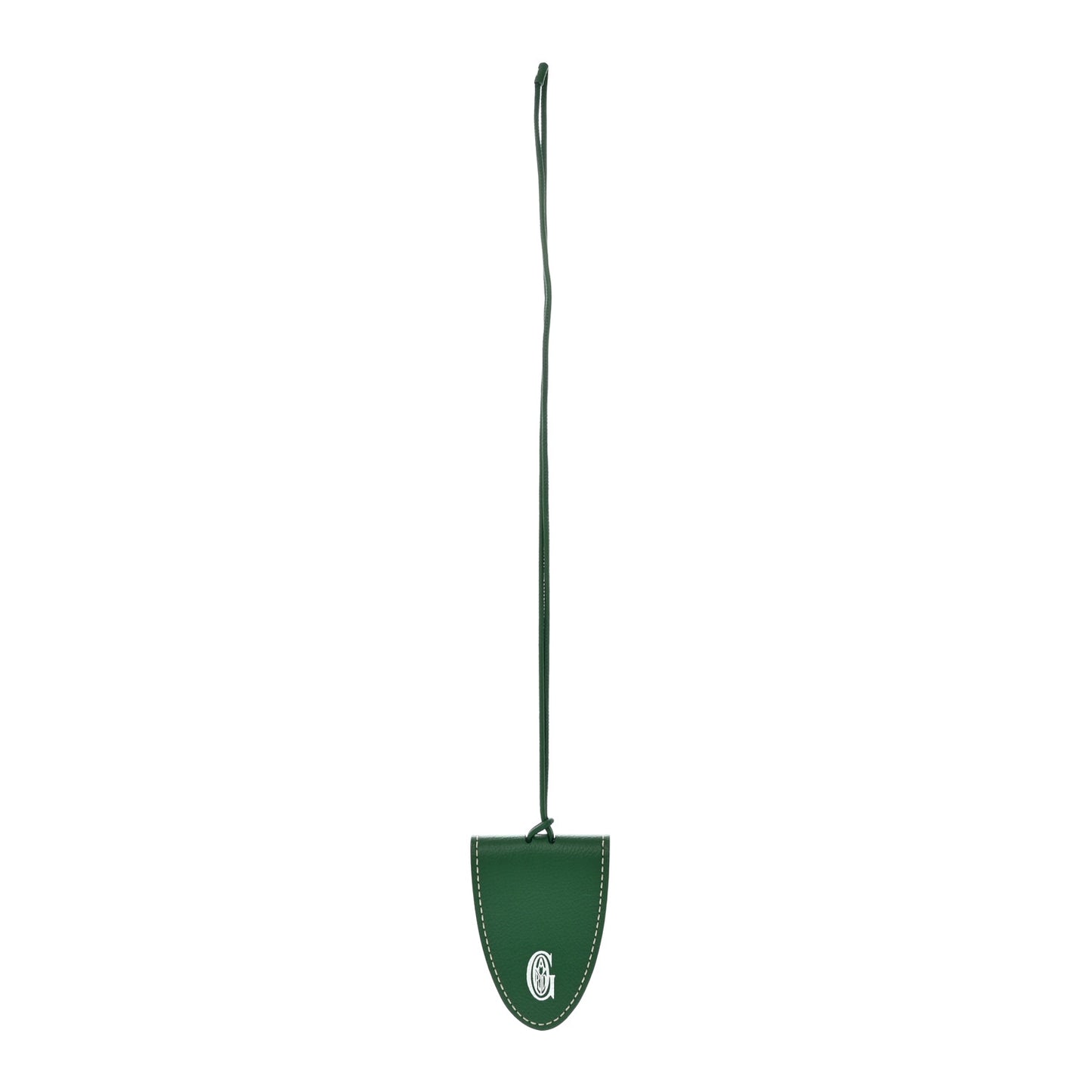 Calfskin Bag Clip Green