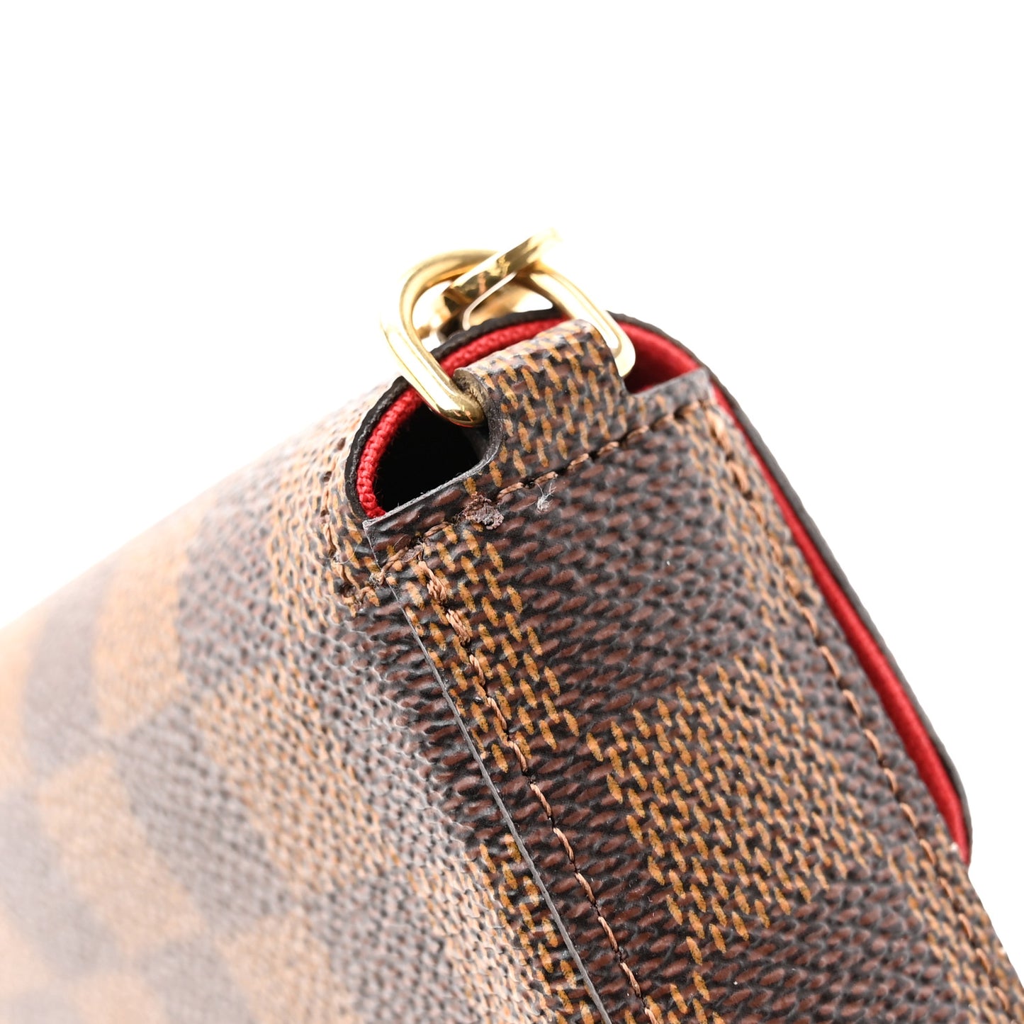 Damier Ebene Pochette Felicie Chain Wallet