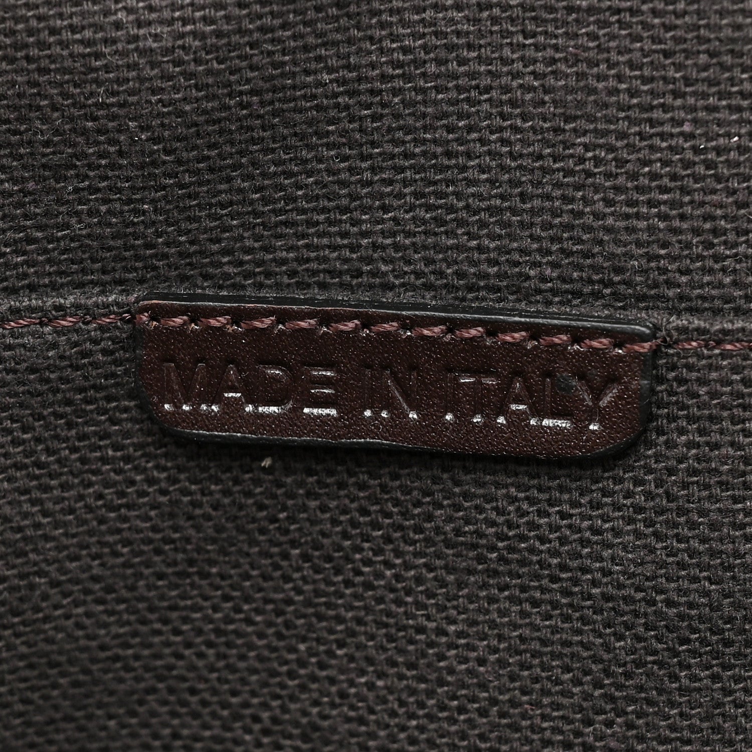 Burberry Haymarket Check Small Orchard Bowling Bag Chocolate 7 of 10