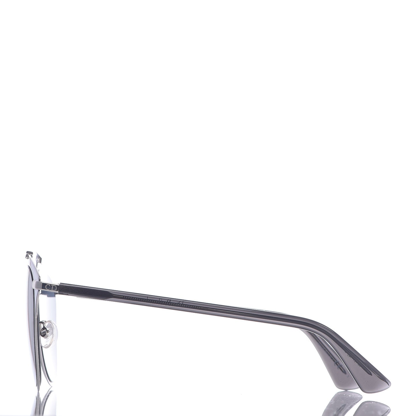 Reflected Sunglasses Silver Black