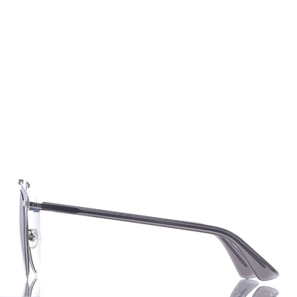 Christian Dior Reflected Sunglasses Silver Black 3 of 9