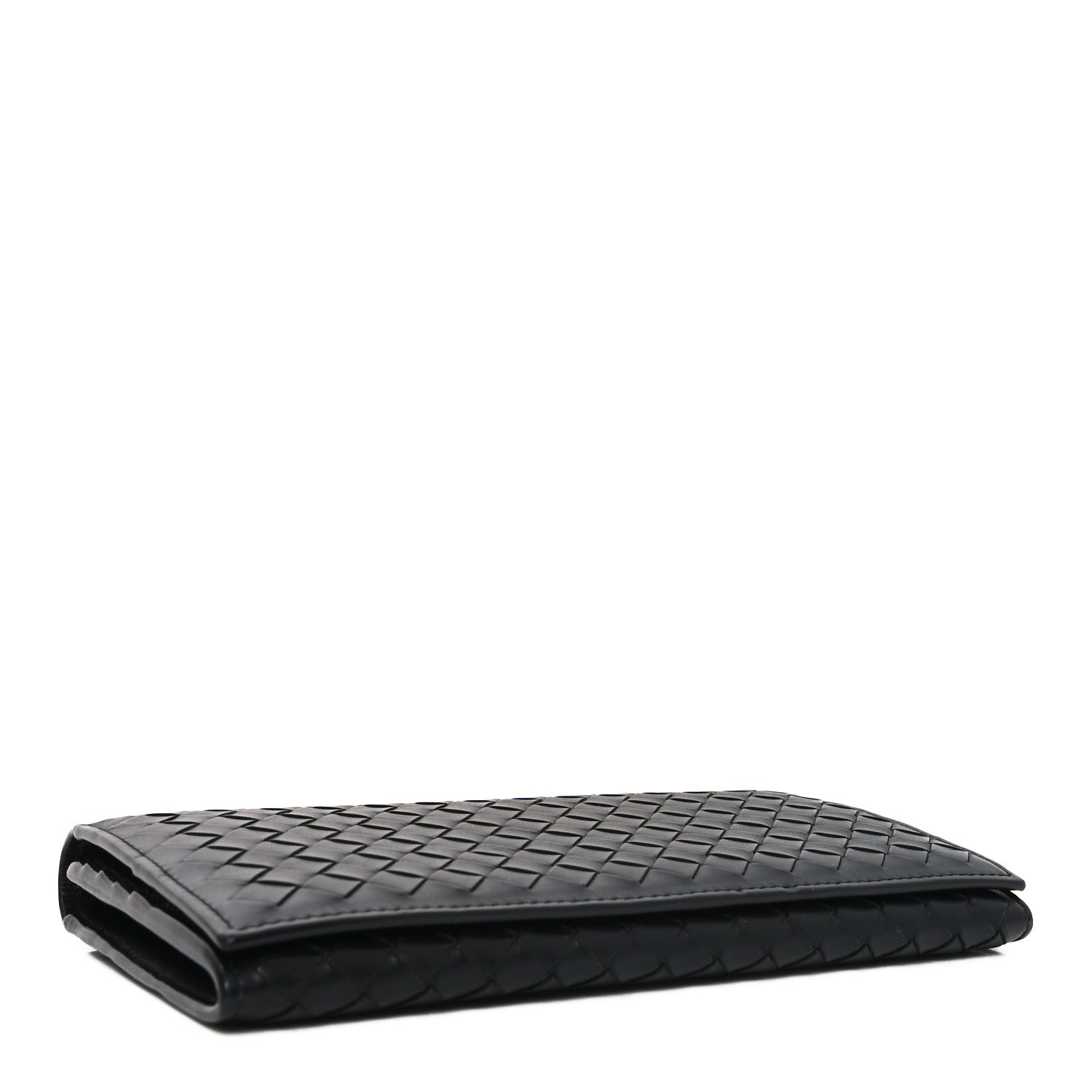 Bottega Veneta Nappa Intrecciato Flap Wallet Black 4 of 9