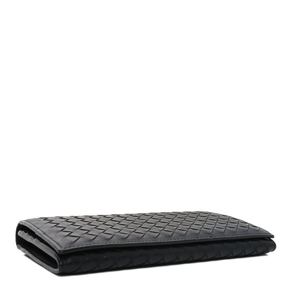 Bottega Veneta Nappa Intrecciato Flap Wallet Black 4 of 9