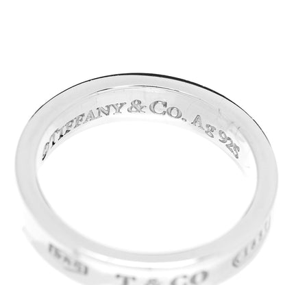 Tiffany Sterling Silver Narrow 1837 Band Ring 50 5.5 4 of 5