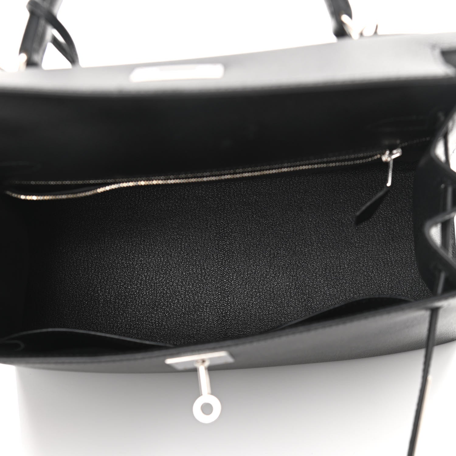 Hermes Epsom Kelly Sellier 28 Black 5 of 12
