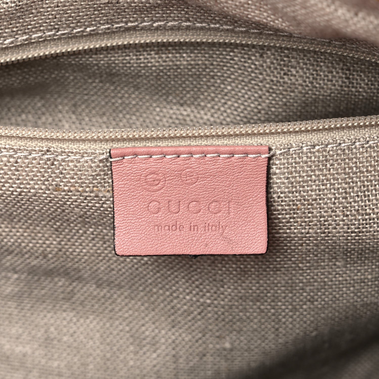Gucci Microguccissima Medium Joy Boston Soft Pink 6 of 11