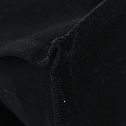 Saint Laurent Linen Calfskin Rive Gauche Tote Black 8 of 13