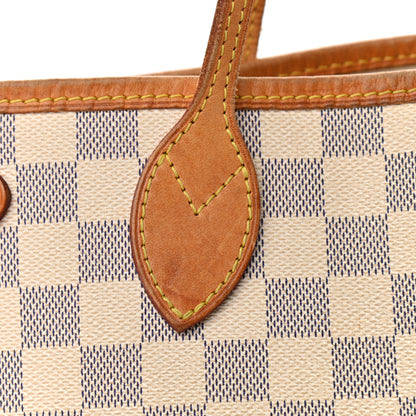 Louis Vuitton Damier Azur Neverfull PM 11 of 13