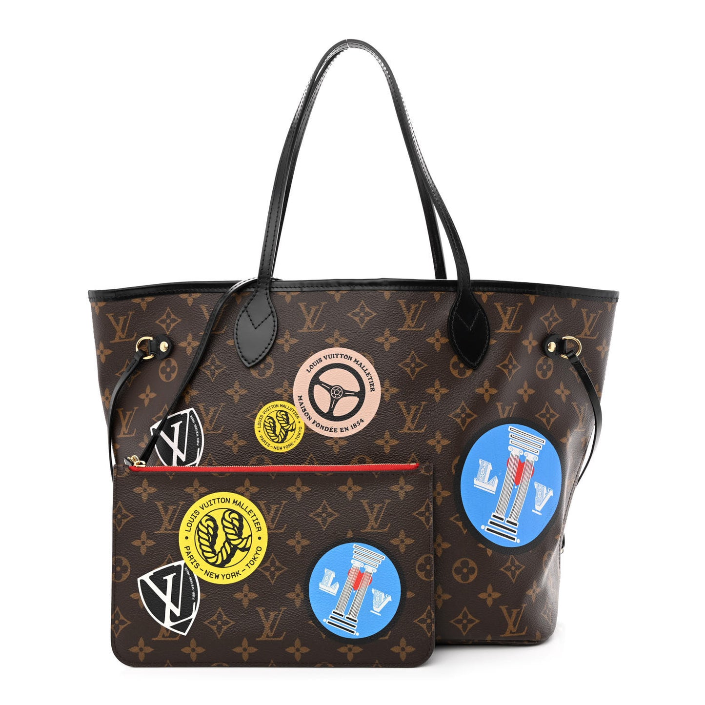 Monogram World Tour Neverfull MM