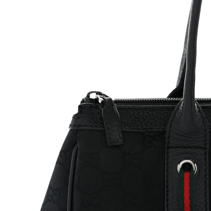 Gucci Crystal Monogram Medium Princy Tote Dark Brown 17 of 19