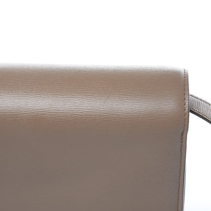 Celine Liege Calfskin Medium Classic Box Flap Bag Taupe 11 of 14