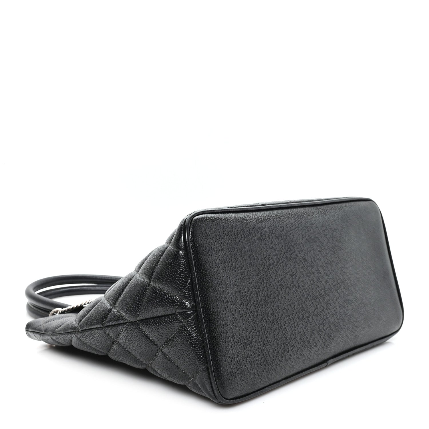 Chanel Caviar Quilted Medallion Tote Black 4 of 12