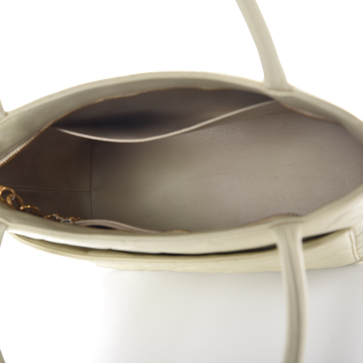 Chanel Lambskin Quilted Medallion Tote Light Beige 5 of 13
