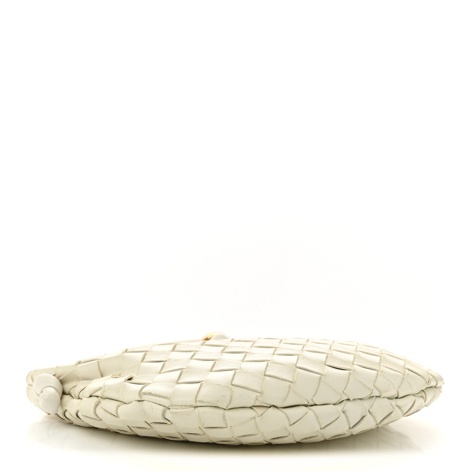 Bottega Veneta Nappa Intrecciato Medium Turn Pouch White 4 of 9