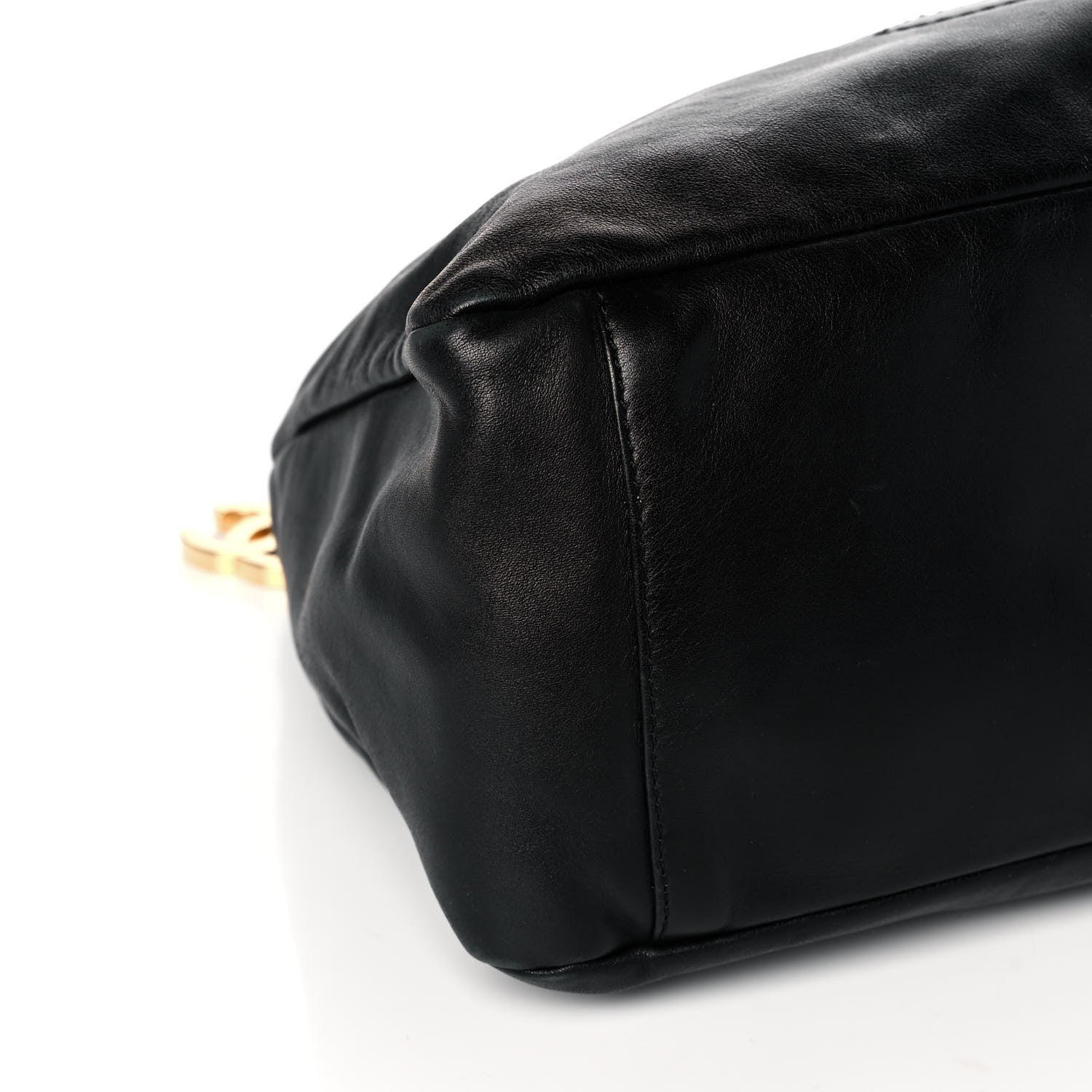 Chanel Calfskin Rodeo Drive Hobo Black 9 of 11