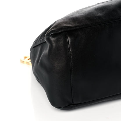 Chanel Calfskin Rodeo Drive Hobo Black 9 of 11