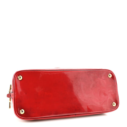 Prada Spazzolato Medium Promenade Tote Scarlatto Fume 4 of 9