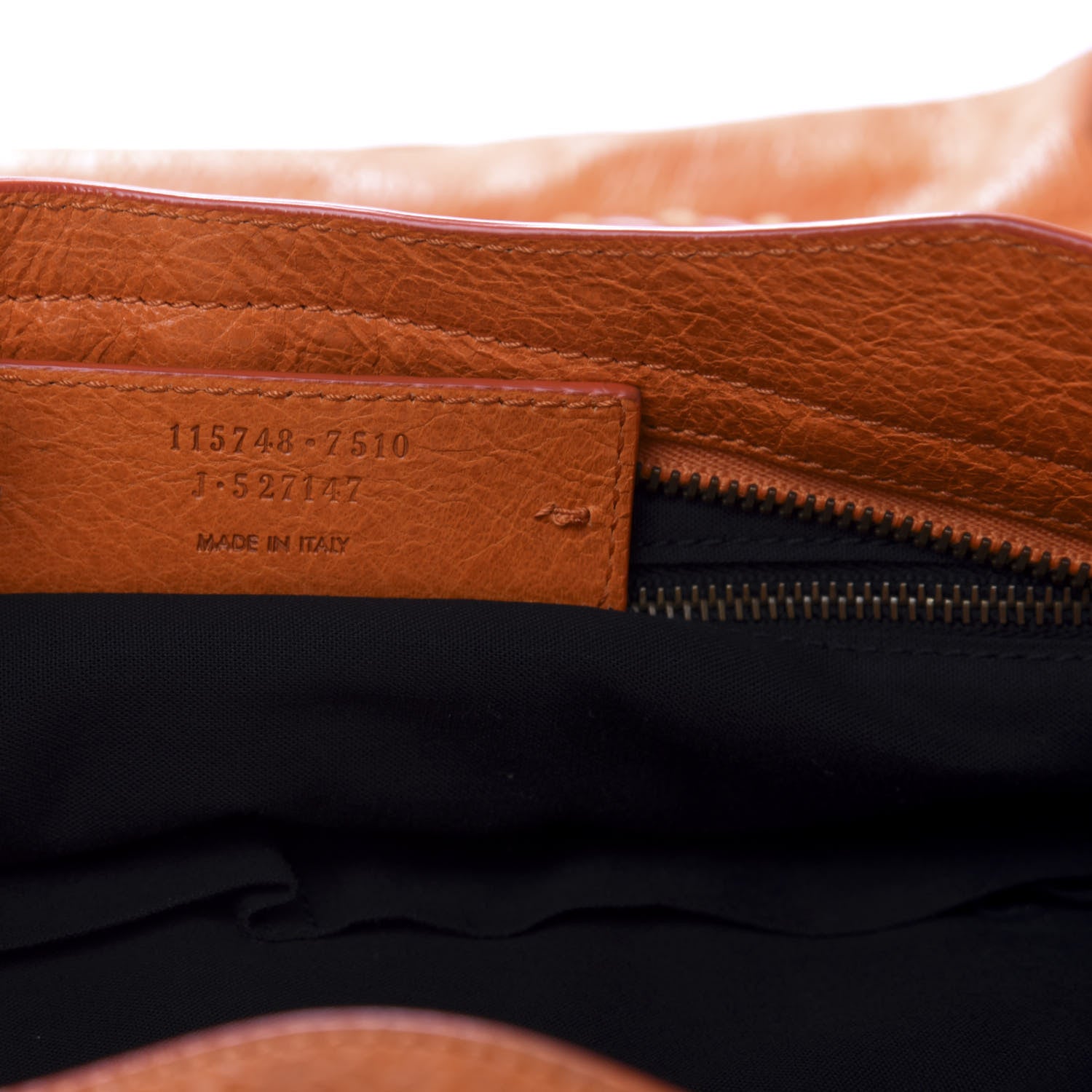Balenciaga Agneau Classic Hardware City Tangerine 9 of 12