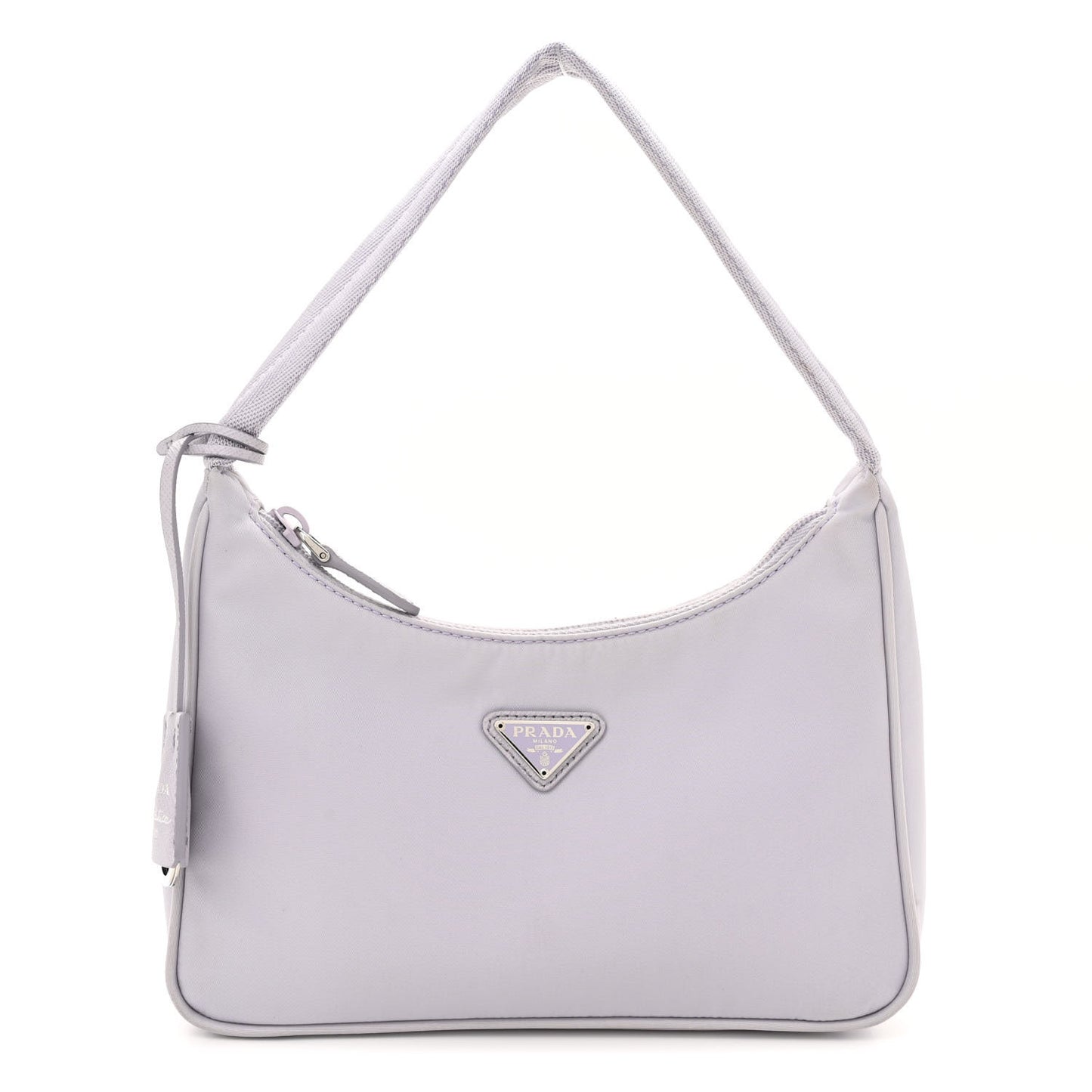 Re-Nylon Saffiano Mini Re-Edition 2000 Bag Glicine