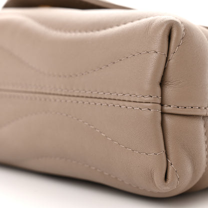 Louis Vuitton Calfskin LV New Wave Chain Bag Taupe 9 of 10