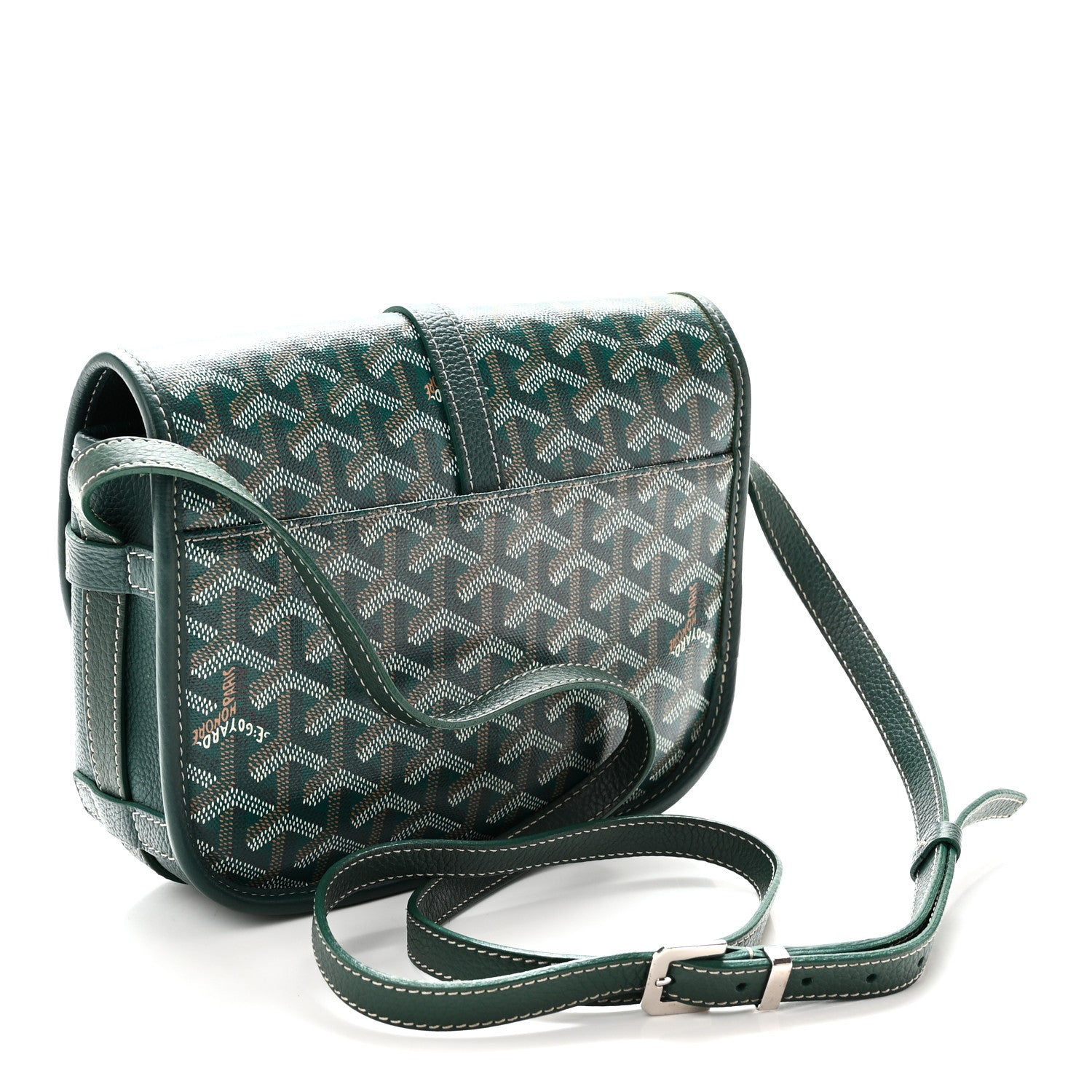 Goyard Goyardine Belvedere II PM Messenger Bag Green 3 of 9