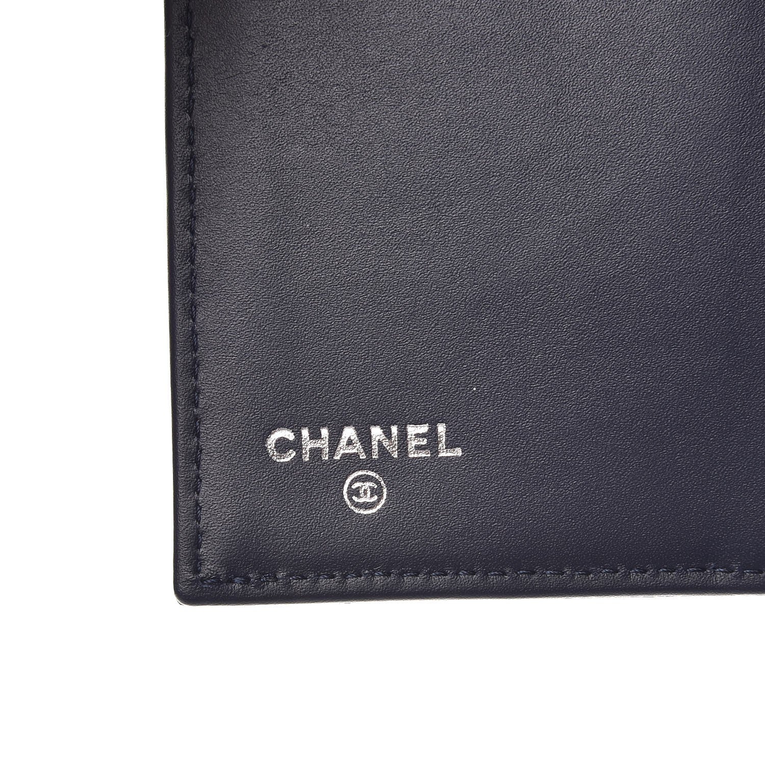 Chanel Caviar Quilted Large Flap Wallet Blue 6 of 9