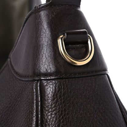 Gucci Calfskin Web Medium Dressage Hobo Coffee Brown 19 of 19