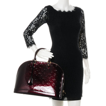 Louis Vuitton Vernis Alma GM Amarante 2 of 8