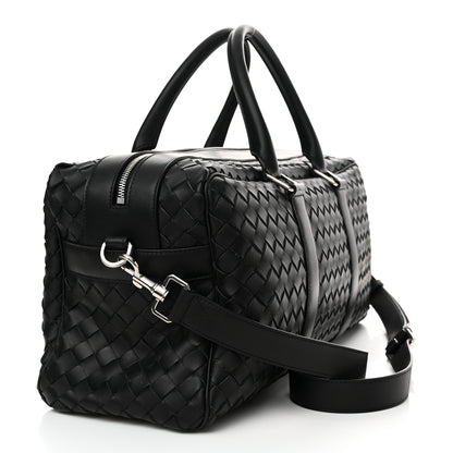 Bottega Veneta Nappa Intrecciato Gym Bag Black 3 of 11
