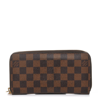 Louis Vuitton Damier Ebene Zippy Wallet 1 of 8