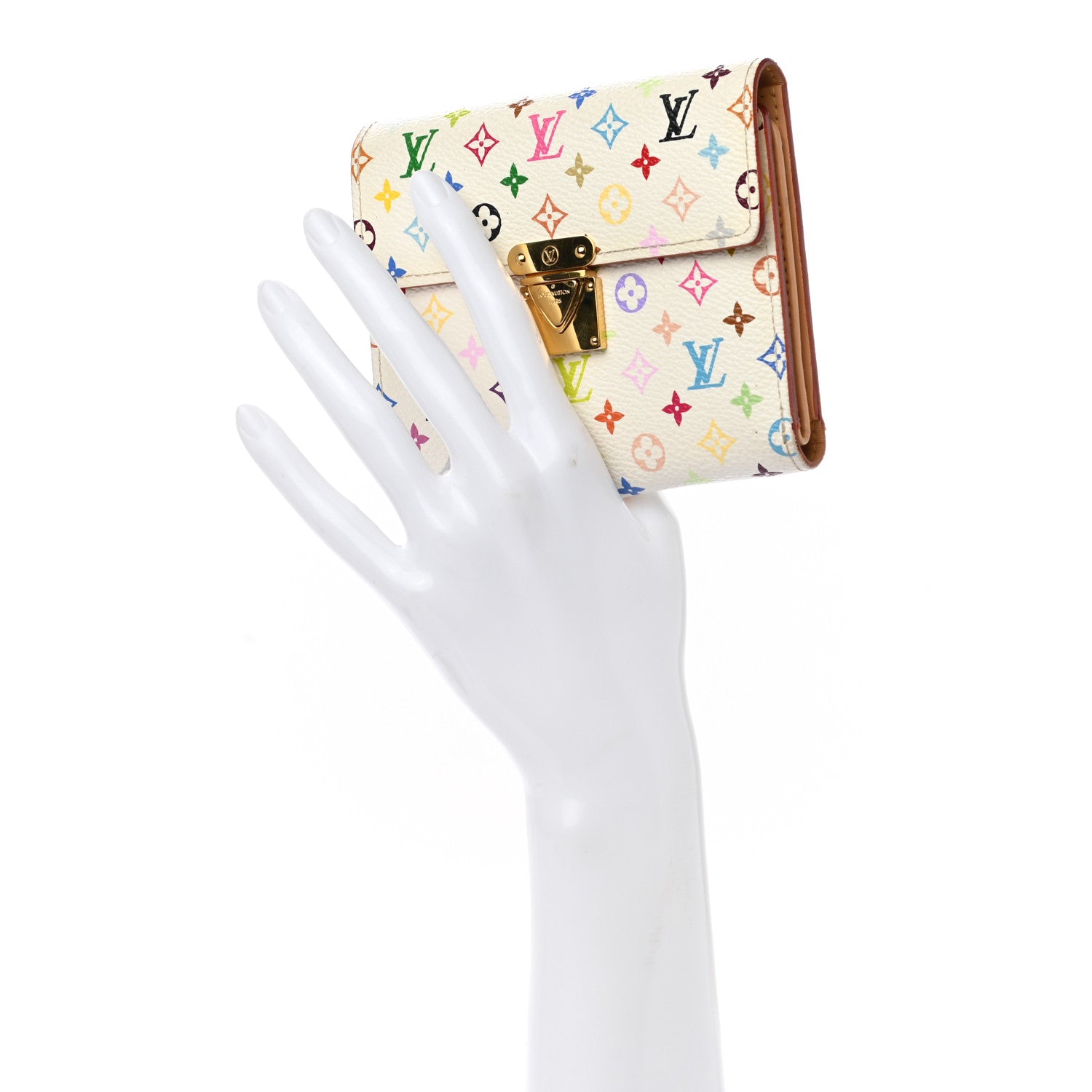 Louis Vuitton Monogram Multicolor Koala Wallet White 2 of 8