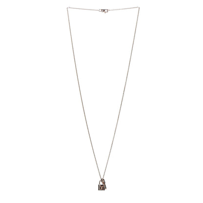 Louis Vuitton 18K Pink Gold Lockit Key Pendant Necklace 3 of 6