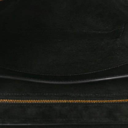 Celine Grained Calfskin Teen Soft 16 Shoulder Bag Black 5 of 10