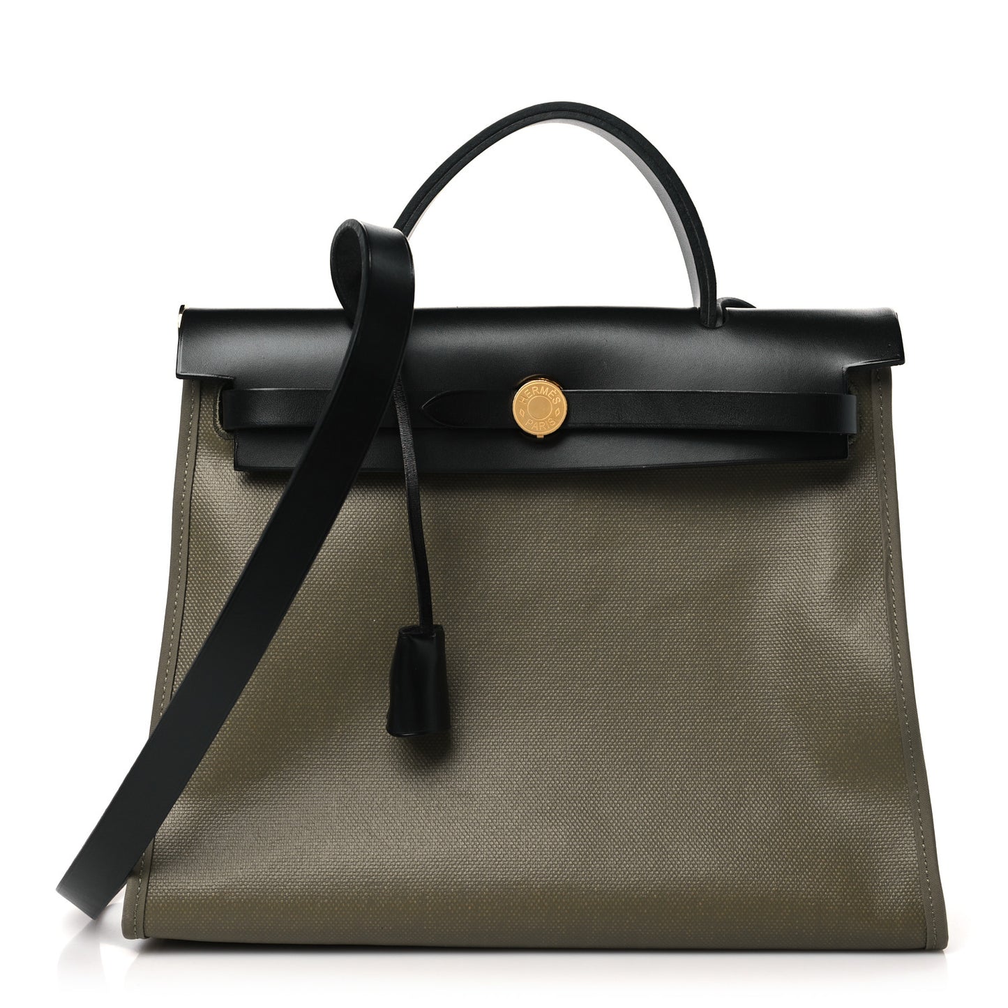 Toile H Berline Vache Hunter Herbag Zip PM 31 Kaki Black
