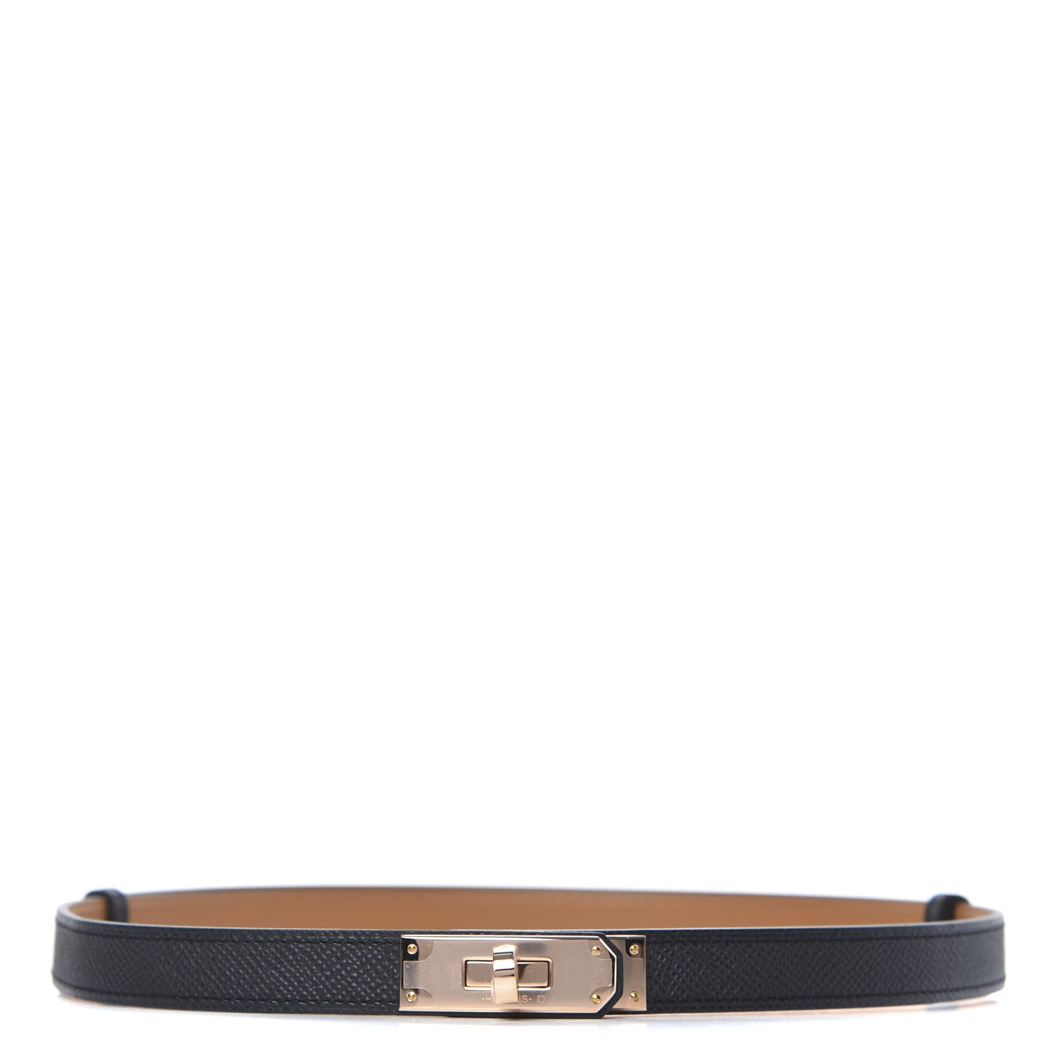 Hermes Epsom Kelly Belt Black 1 of 4