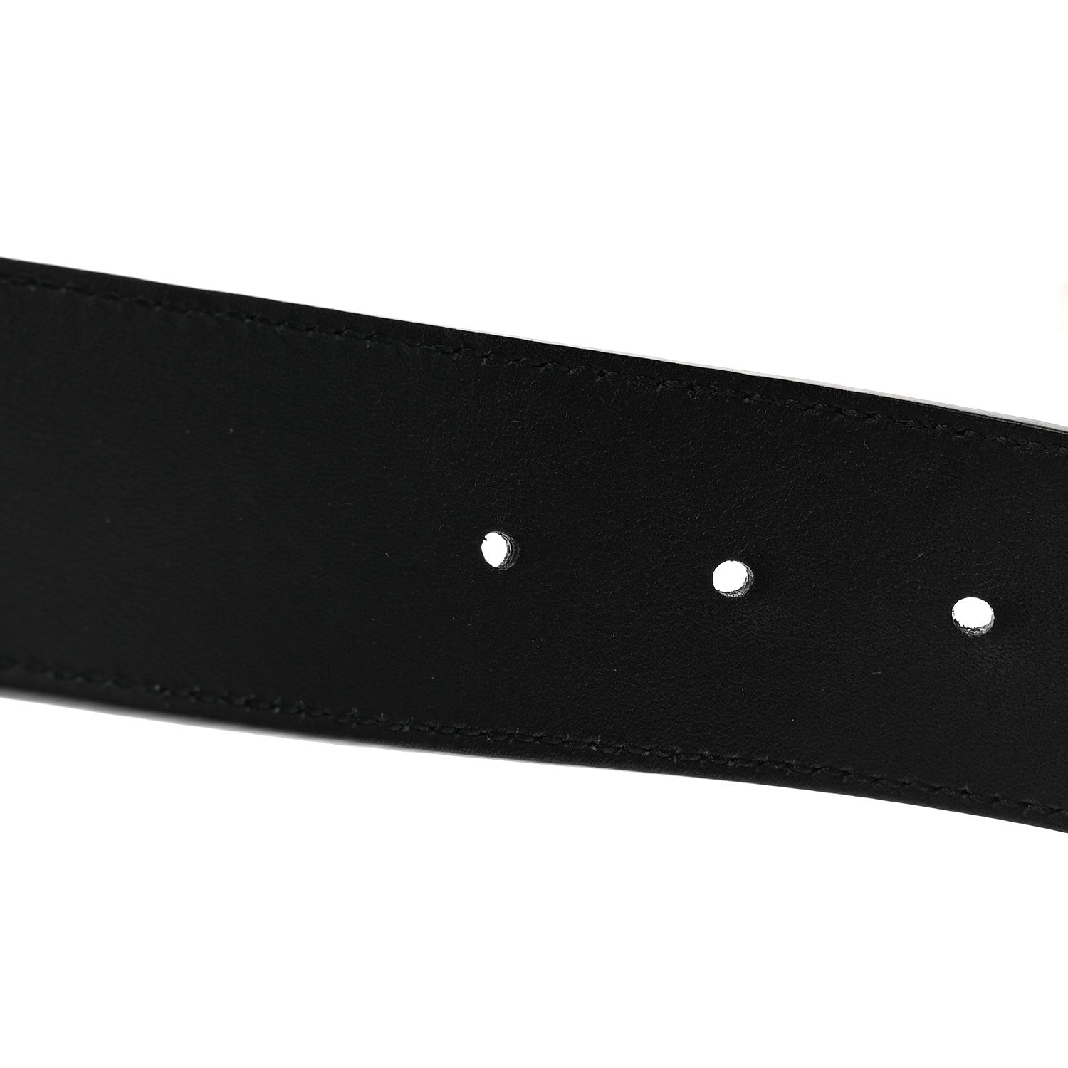 Gucci Calfskin Double G 40mm Belt 100 40 Black 4 of 5