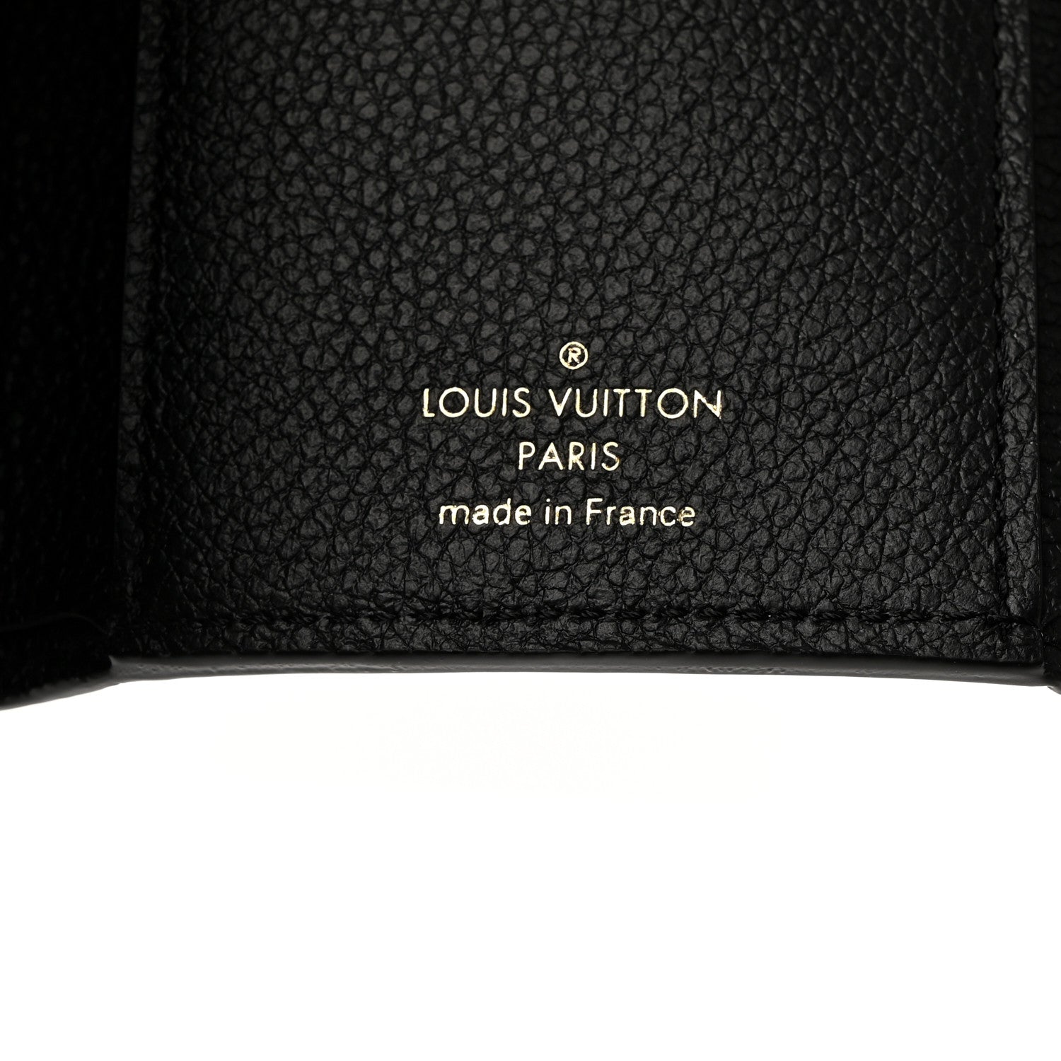 Louis Vuitton Empreinte Monogram Giant Victorine Wallet Black Beige 6 of 7