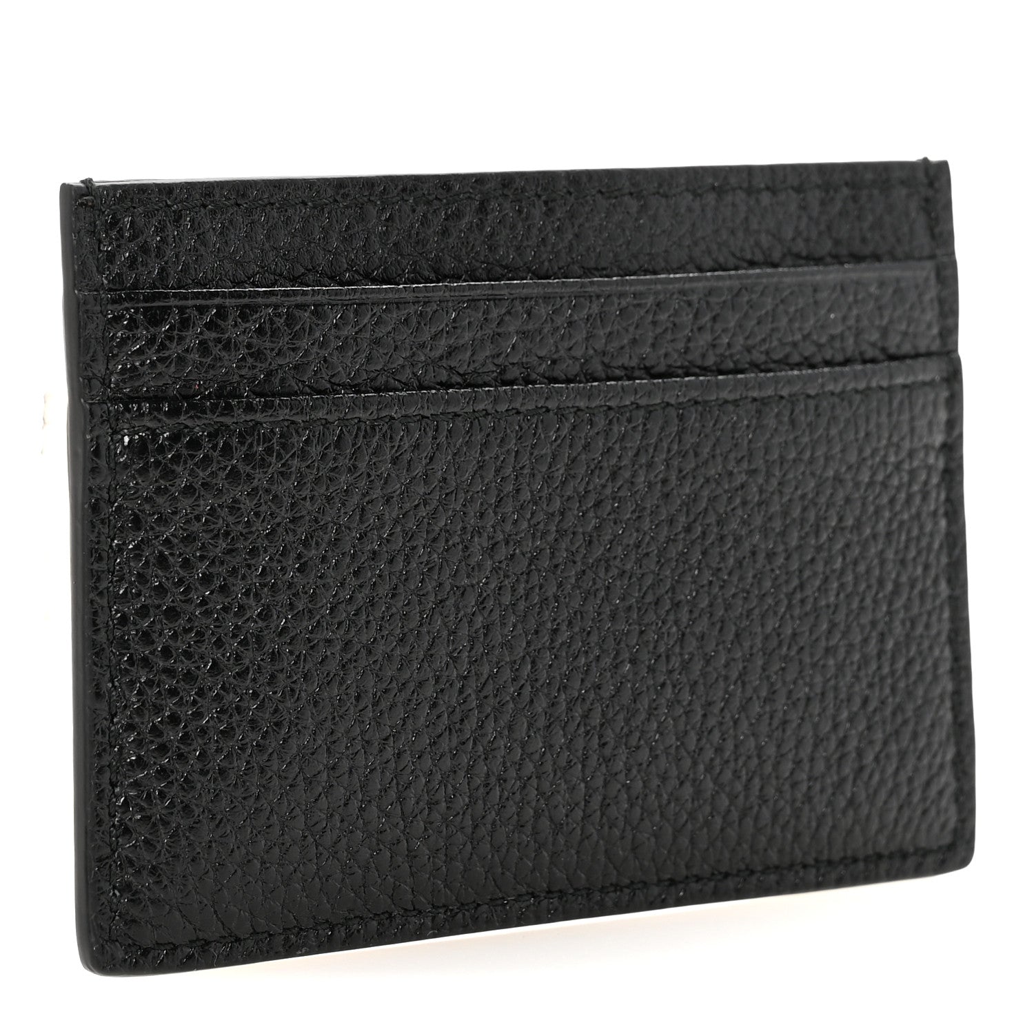 Gucci Grainy Calfskin Zumi Card Holder Black 3 of 7
