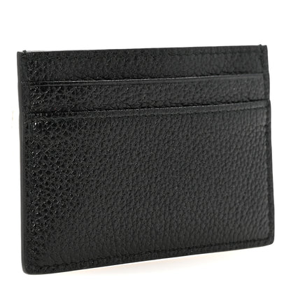 Gucci Grainy Calfskin Zumi Card Holder Black 3 of 7