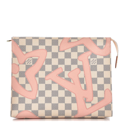 Louis Vuitton Damier Azur Tahitienne Toiletry Pouch 26 1 of 9