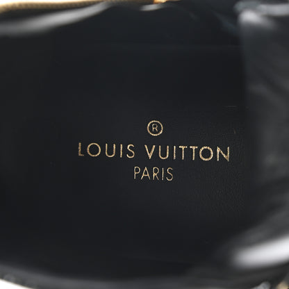 Louis Vuitton Calfskin Monogram Stellar Sneaker Boots 36 Black White 7 of 8