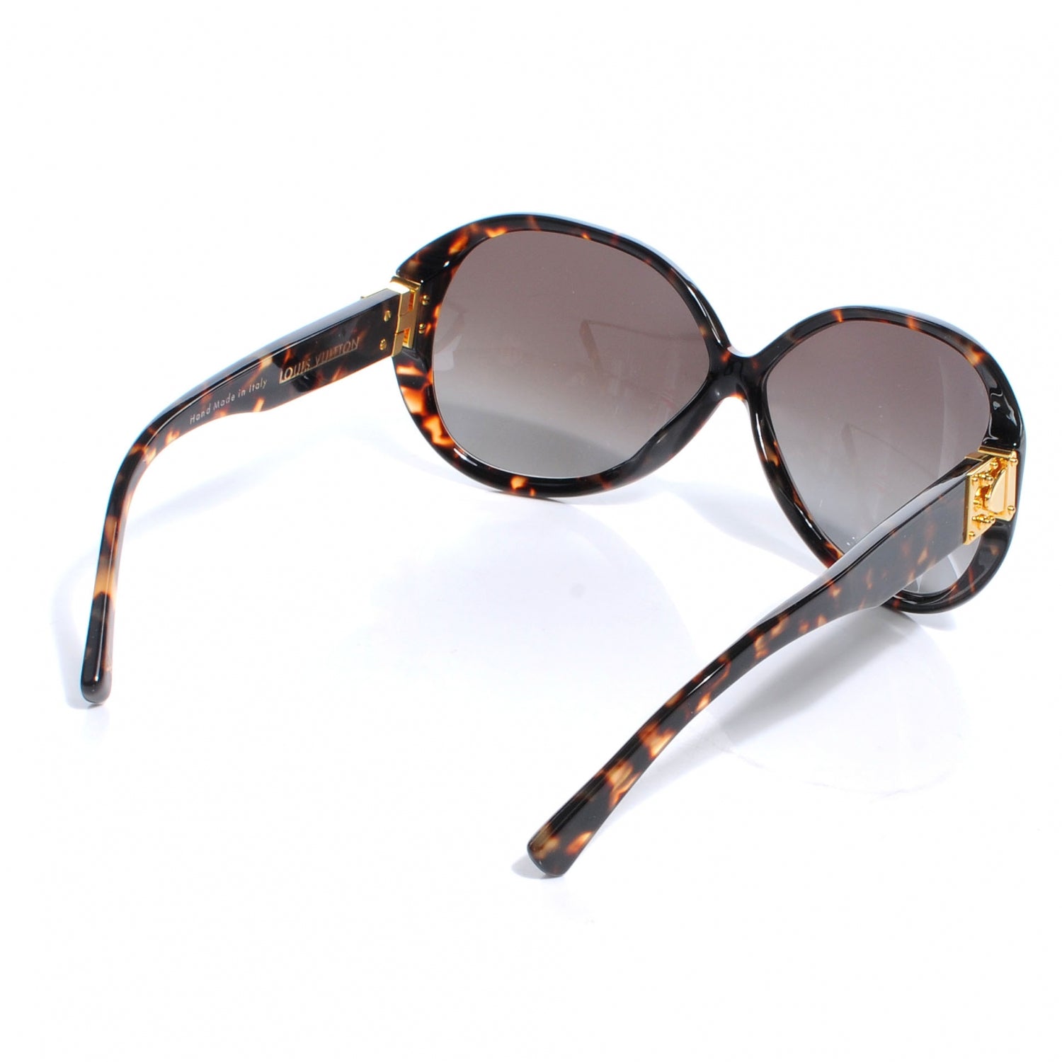 Louis Vuitton Oversized Soupcon Sunglasses Tortoise 2 of 5