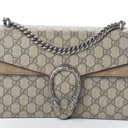 Gucci GG Supreme Monogram Small Dionysus Shoulder Bag Taupe 7 of 9