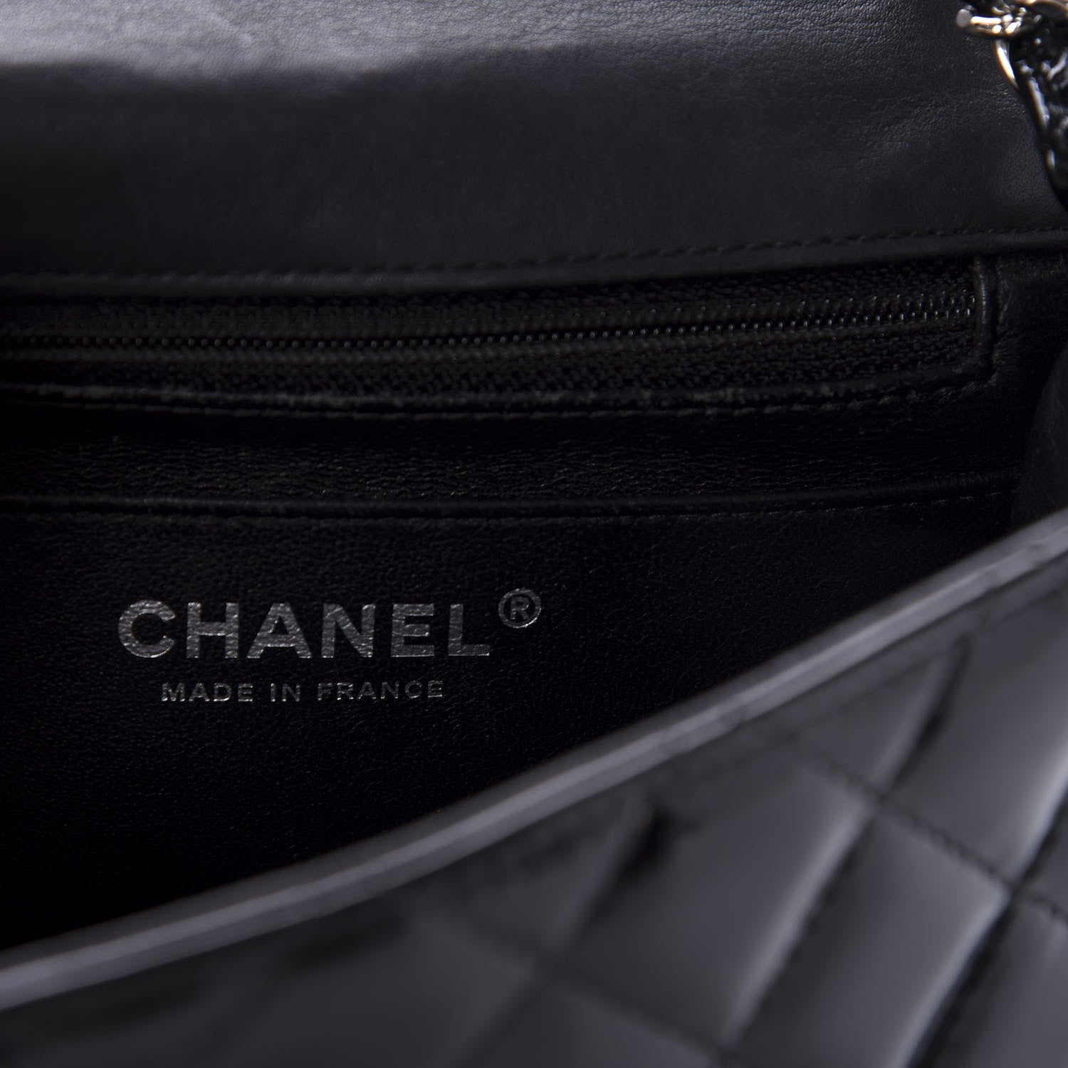 Chanel Patent Calfskin Quilted Mini Square Flap Black 8 of 10