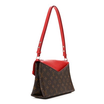 Louis Vuitton Monogram Epi Saint Michel Coquelicot 3 of 15