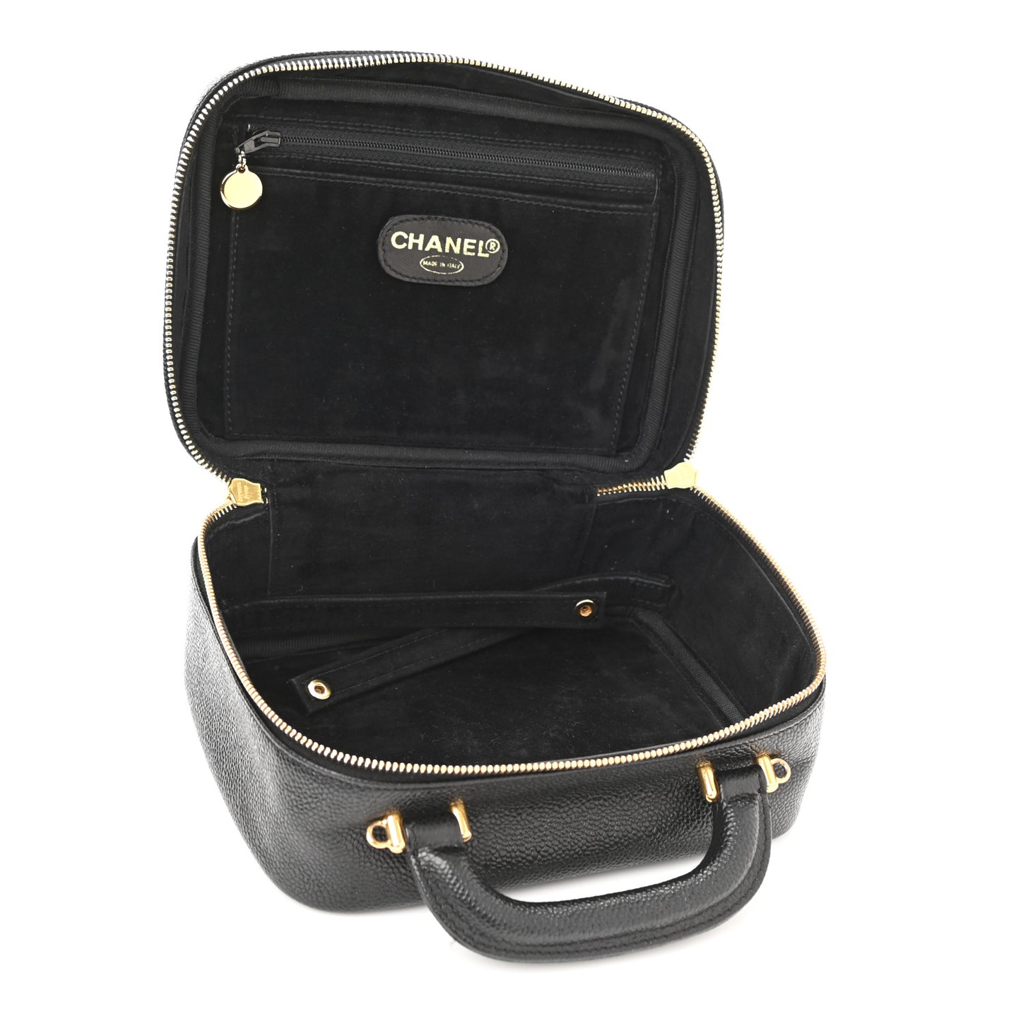 Caviar Timeless CC Vanity Case Black